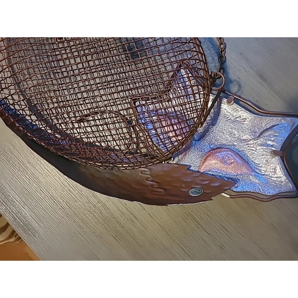Evergreen Enterprises, Inc Resting Fox Mesh Decorative Bird Feeder‎ Large Seed